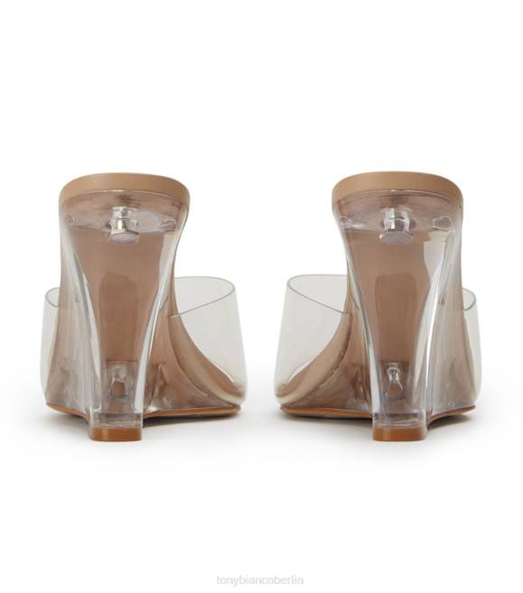 Brautschuhe| de Tony Bianco Frauen Alessi Wedges klares Vinylit/Haut 4624350